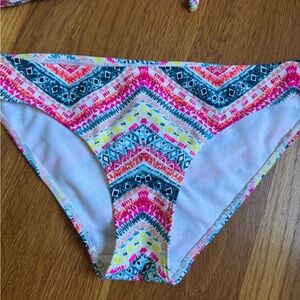 Colorful Bikini bottoms (size 4)